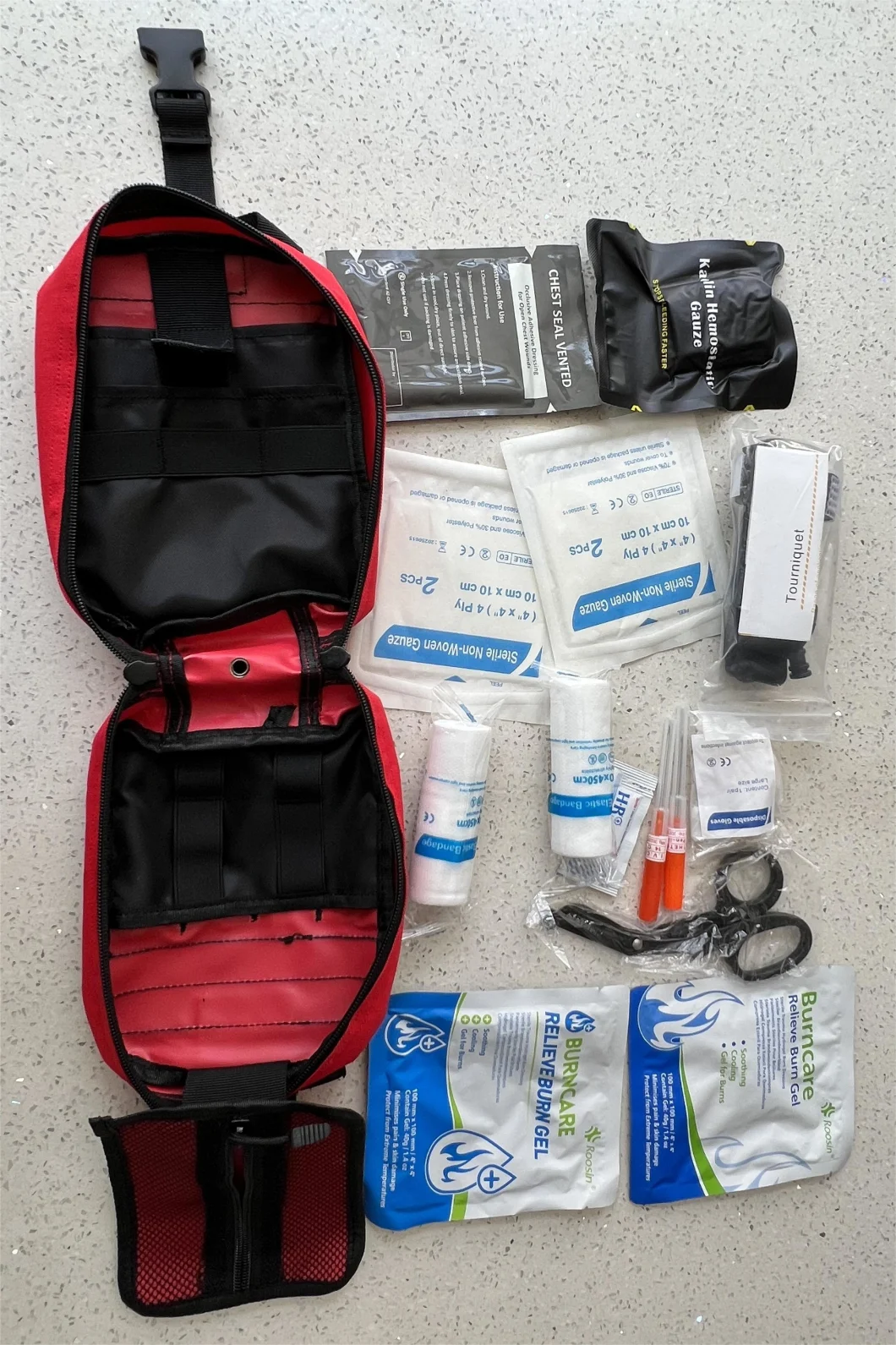 First Aid Kit for Military Use in High Quality with CE &amp; ISO