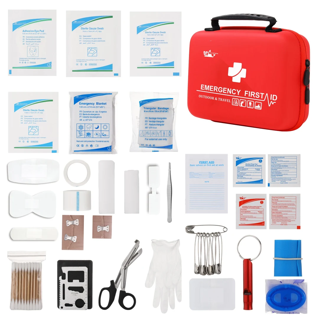 with Logo Printing for Car Emergency First Aid Kit 