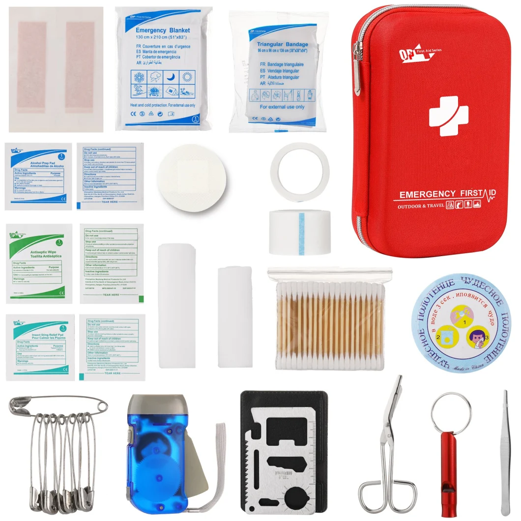 with Logo Printing for Car Emergency First Aid Kit 