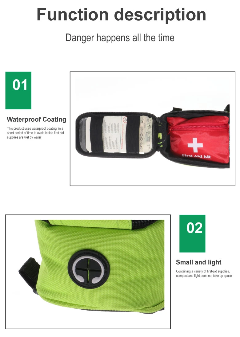 First Aid Survival Kits for Outdoor Sports Hiking